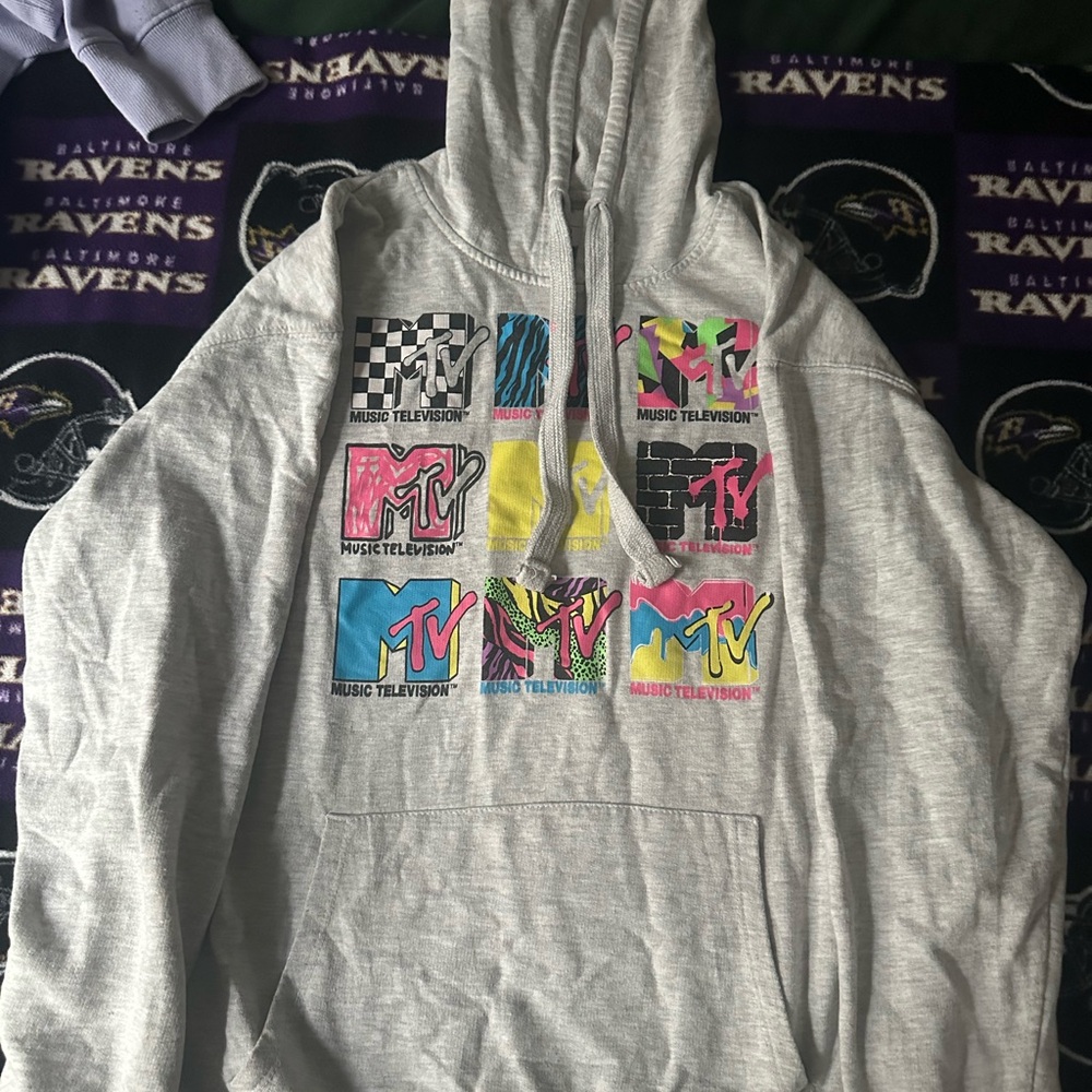 MTV Light Gray Hoodie
